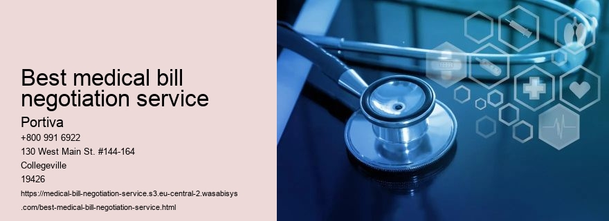 best medical bill negotiation service