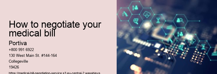 how to negotiate your medical bill