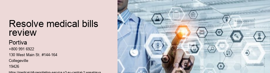 resolve medical bills review